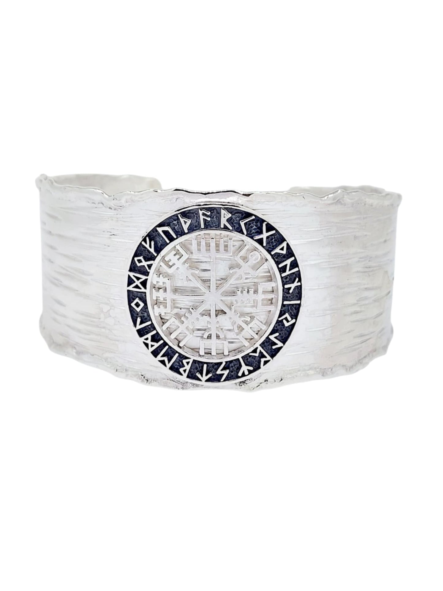 Runes silver bracelet