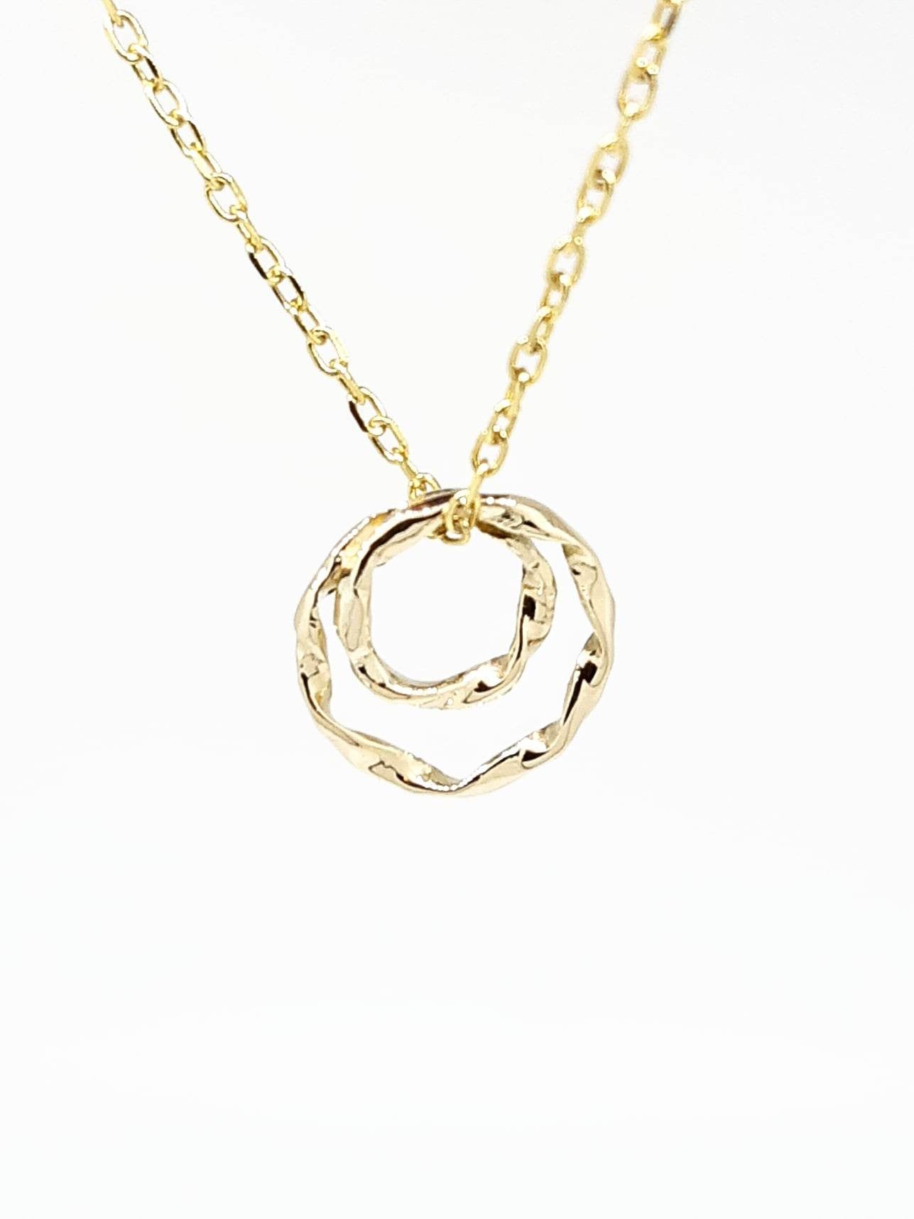 Torsade gold necklace