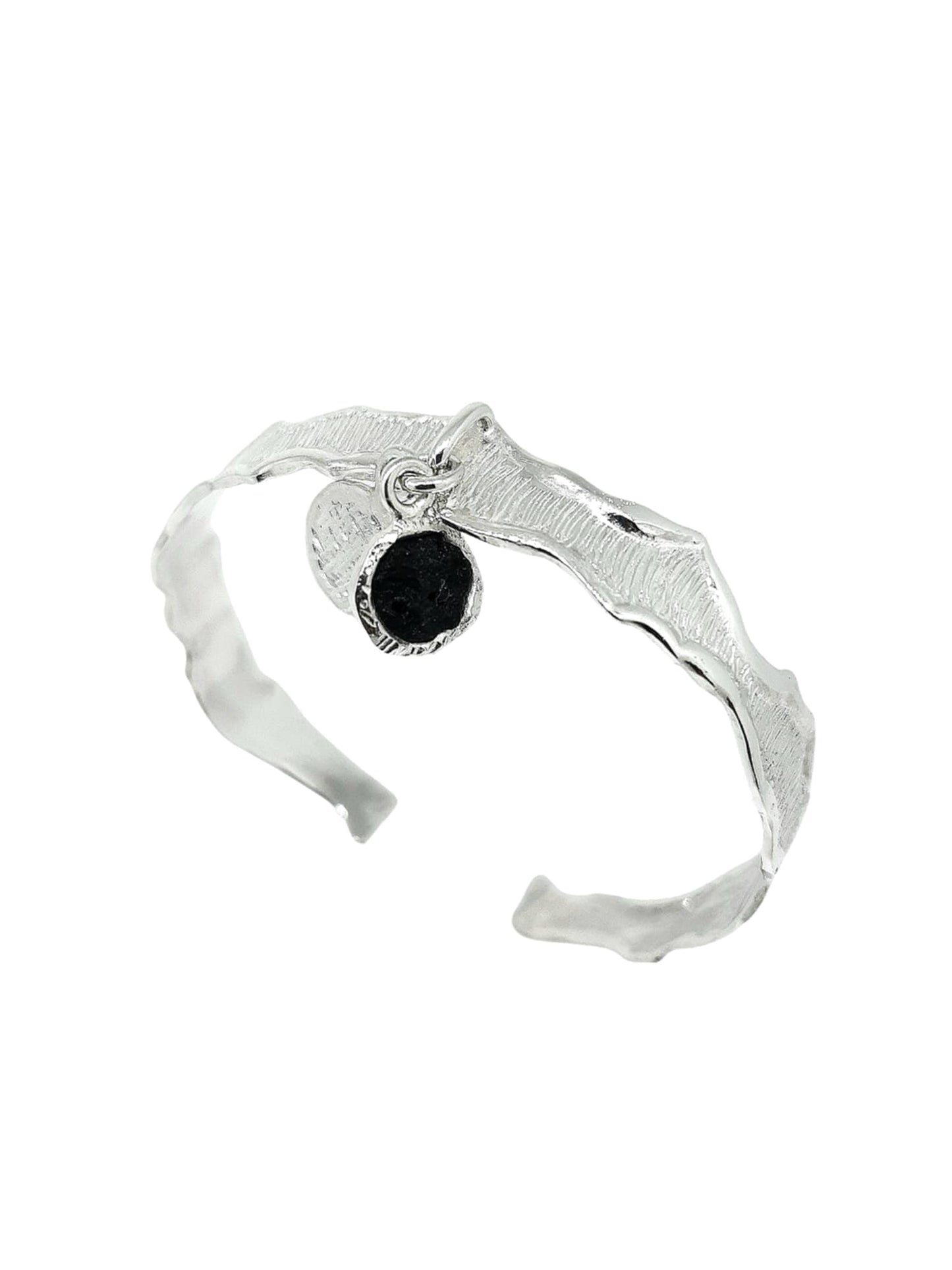 Charm lava bracelet