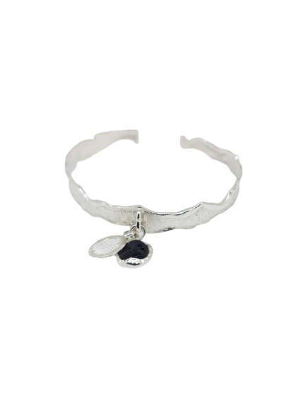 Charm lava bracelet