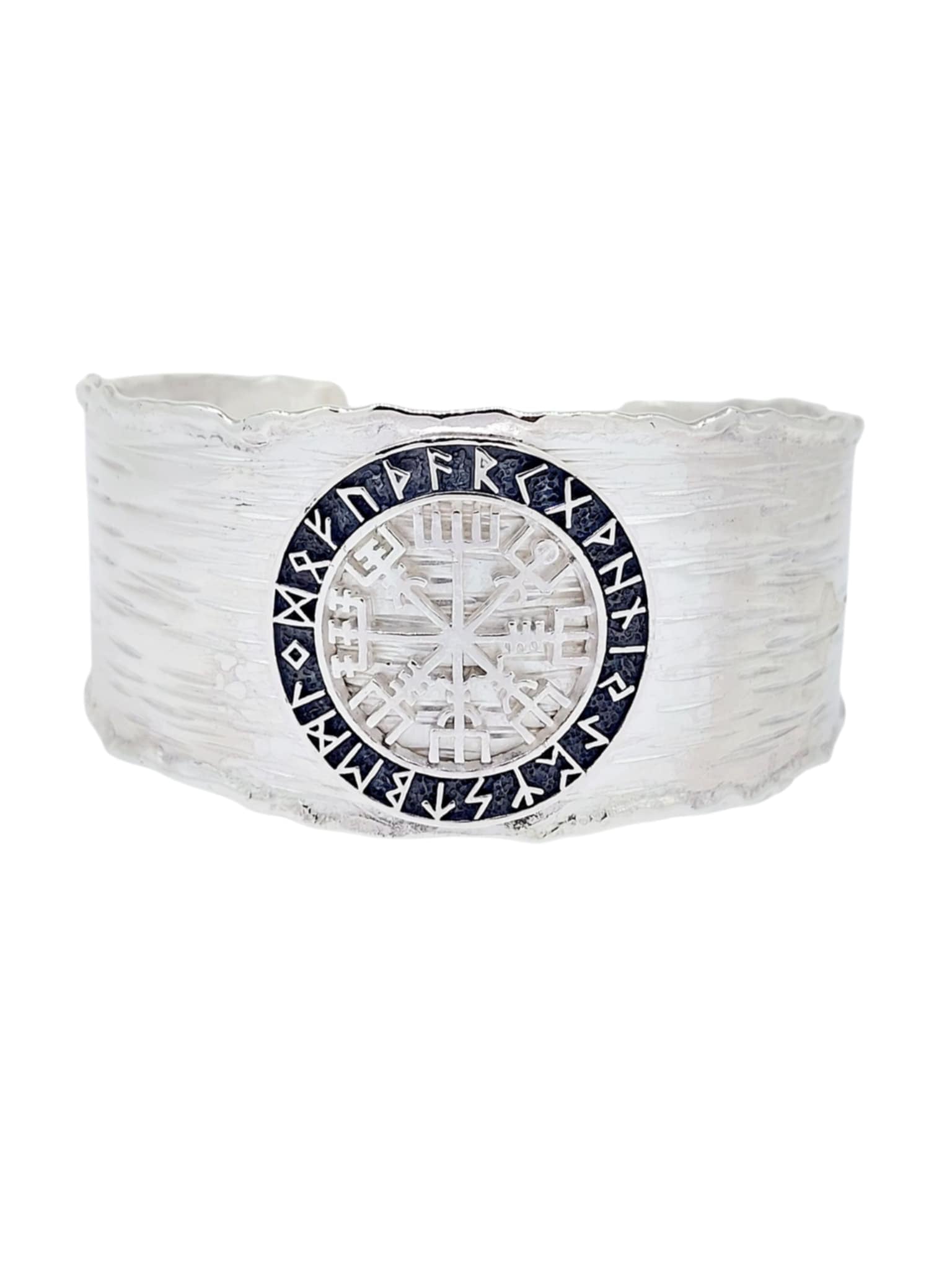 Runes silver bracelet