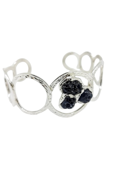 Hverfjall lava bracelet