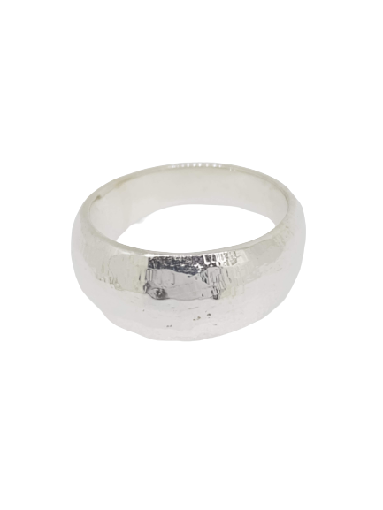 Viking silver ring