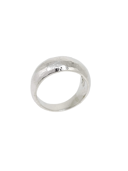 Viking silver ring