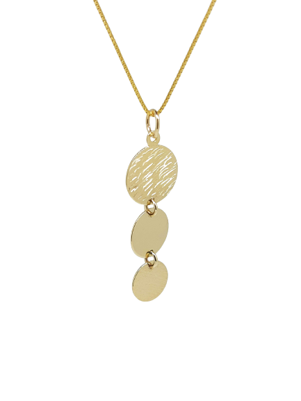 Lagoon gold necklace