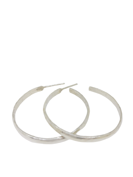 Silver earrings