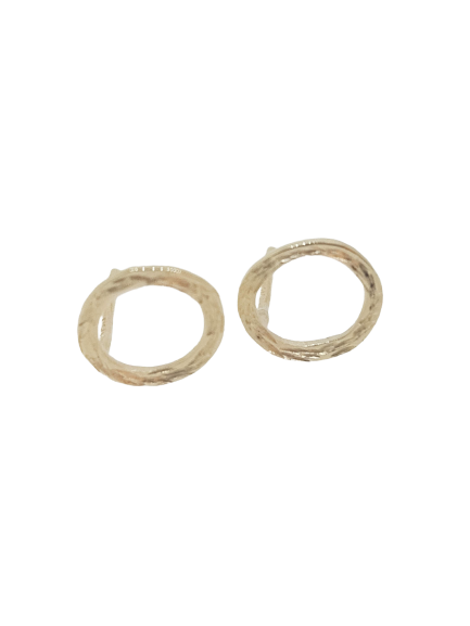 Gold earrings