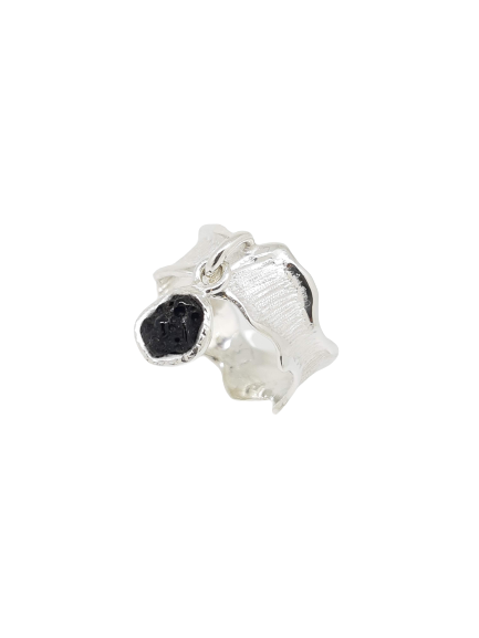 Charm lava ring