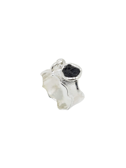 Charm lava ring
